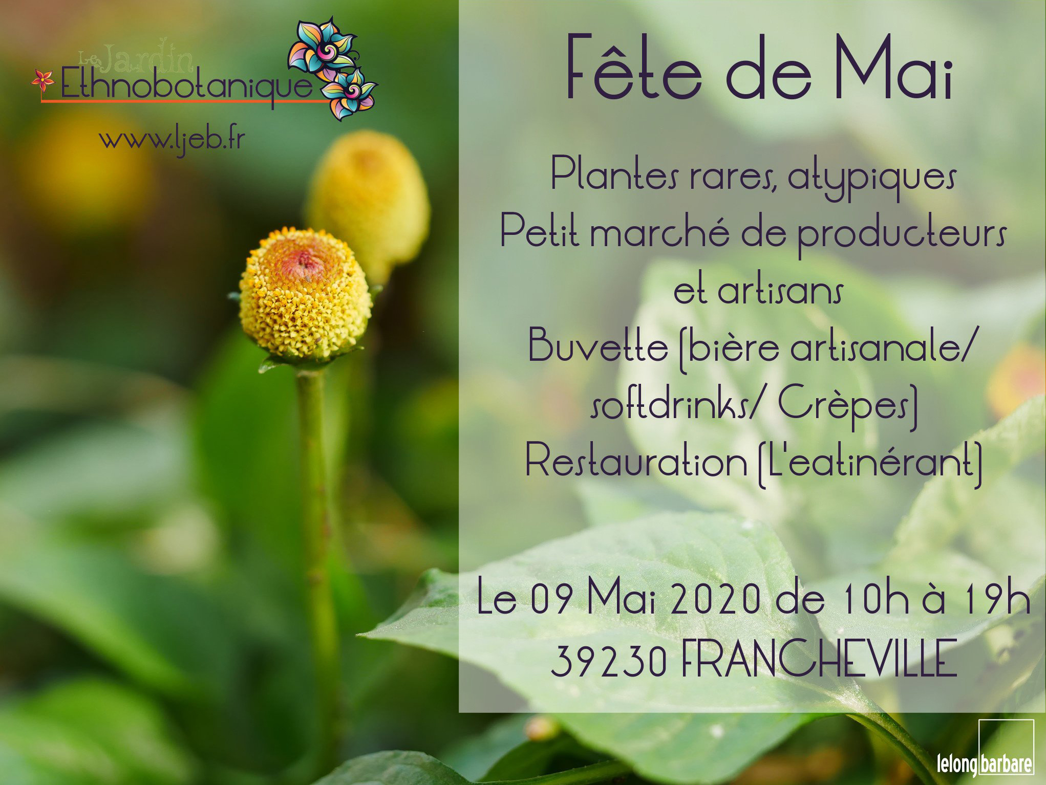 Fête de Mai – Le Jardin Ethnobotanique